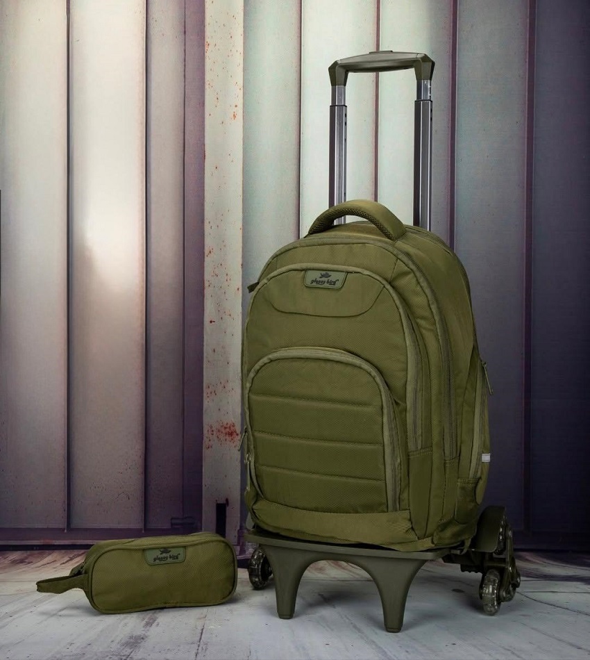 حقيبة مدرسيه جر GB2670T-2 مقاس 17